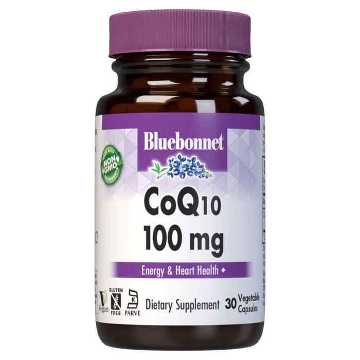 Bluebonnet CoQ10 100 mg 30 Vegetarian Softgels