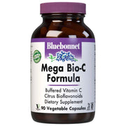 Bluebonnet Bluebonnets Mega Bio-C Formula 90 Vegetable Capsules Dietary Supplements
