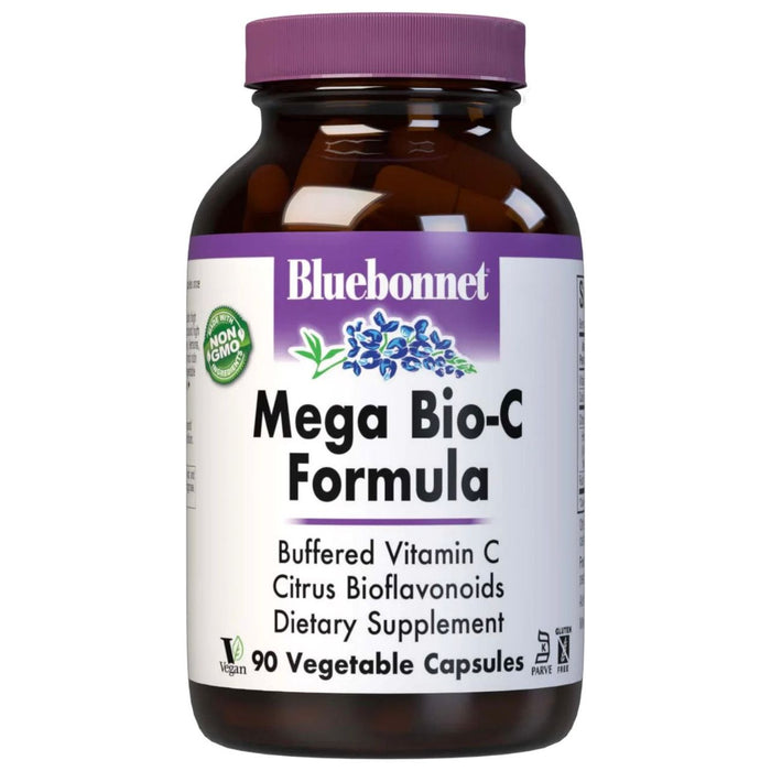 Bluebonnets Mega Bio-C Formula 90 Vegetable Capsules