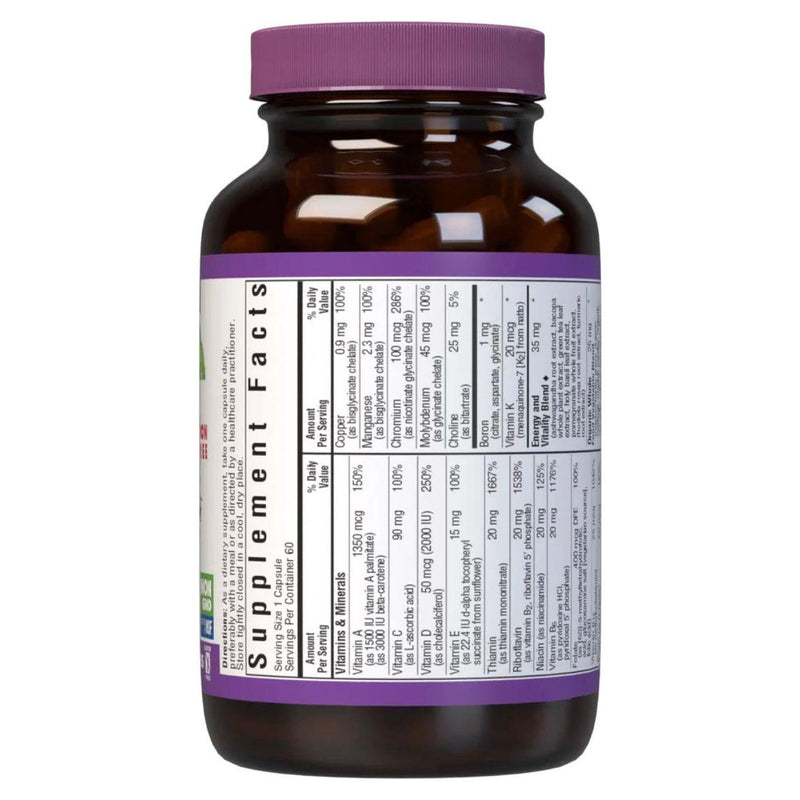 Bluebonnet Bluebonnet Nutrition  Maxi One Iron Free Formula  60 Caplets Vitamins & Supplements