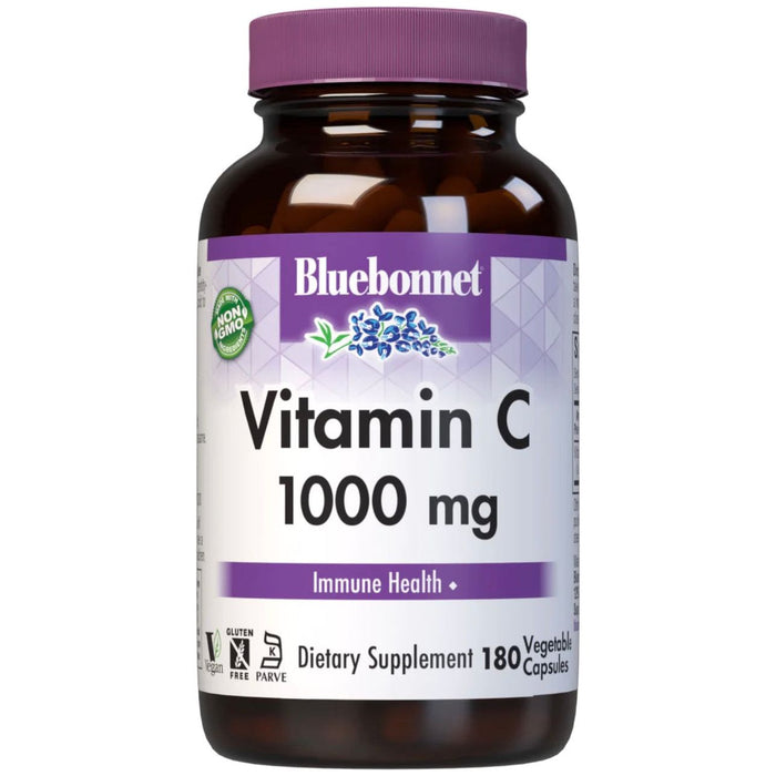 Bluebonnets Vitamin C-1000 mg, 180 Capsules