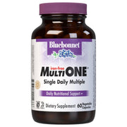 Bluebonnet Bluebonnet Nutrition - Multi One Multivitamin & Multimineral Dietary Supplement, 60 Vegetable Capsules Multivitamin & Multimineral Dietary Supplement