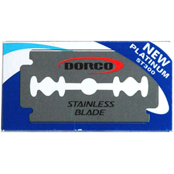 Dorco Dorco New Platinum ST300 Double Edge Razor Blades - 10x10 Pack Razor Blades