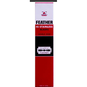 Feather Feather Hi-Stainless Double Edge Razor Blades 20x5 Pack Razor Blades