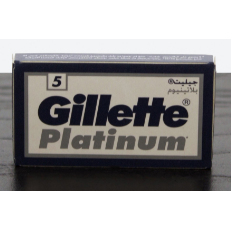 Gillette Platinum Double Edge Razor Blades -20x5 Pack