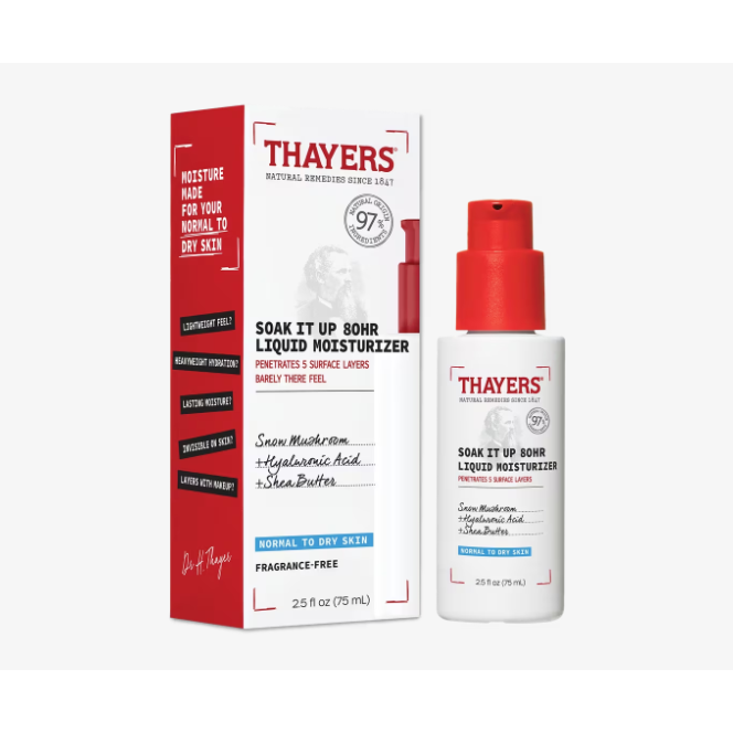 Thayers Soak It Up 80HR Liquid Moisturizer 75ml