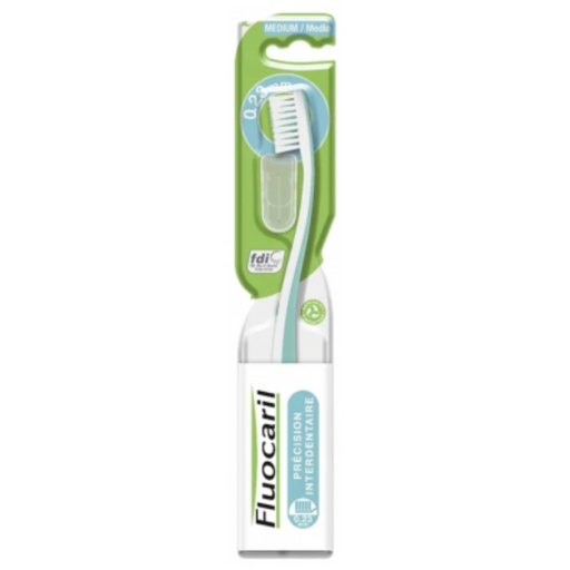 Fluocaril Interdental Precision 0.23mm Medium Toothbrush- Green