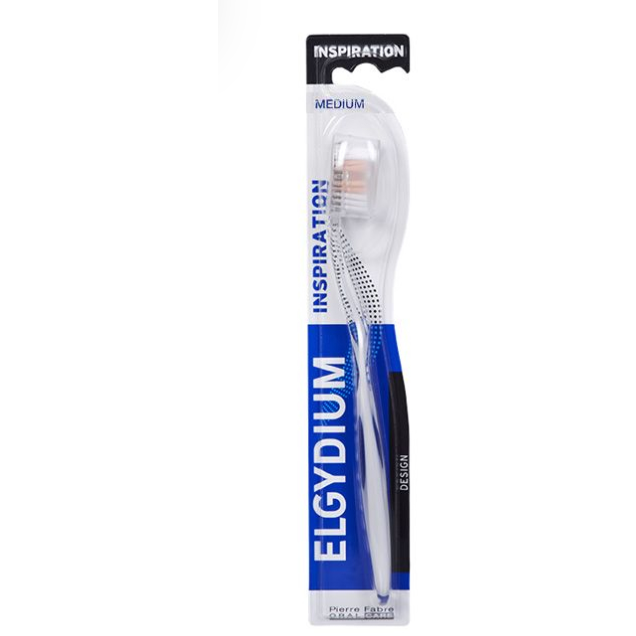 Elgydium Inspiratin Medium Toothbrush - Blue