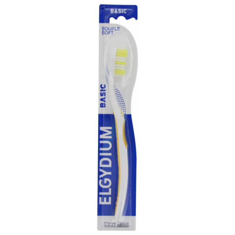 Elgydium Elgydium Basic Soft Toothbrush - Yellow Toothbrush