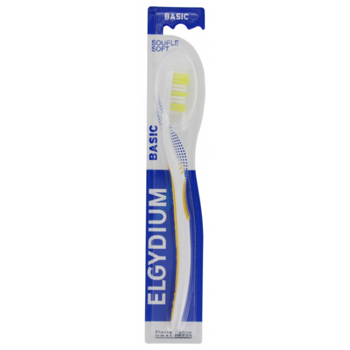 Elgydium Basic Soft Toothbrush - Yellow