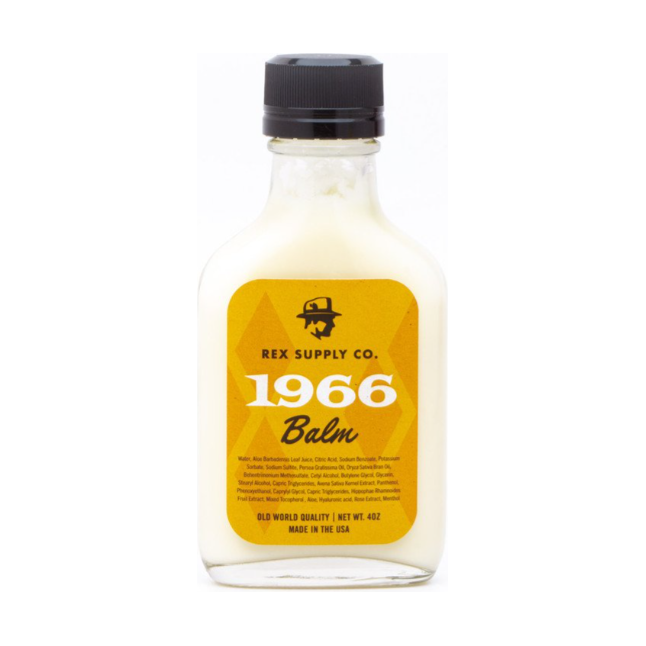Rex Supply Co. Rex Supply Co. 1966 Old World After Shave Balm 4 Oz After Shave Balm