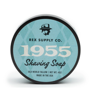 Rex Supply Co. Rex Supply Co. 1955 Old World Tallow Shaving Soap 4 Oz Shaving Soap