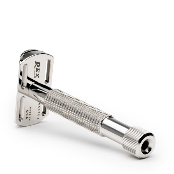 Rex Supply Co. Rex Supply Co. Envoy XL Stainless Steel 3 Piece DE Razor RSC-108 DE Razor