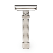 Rex Supply Co. Rex Supply Co. Ambassador Adjustable Stainless Steel DE Razor RSC-101 Razor White Smoke