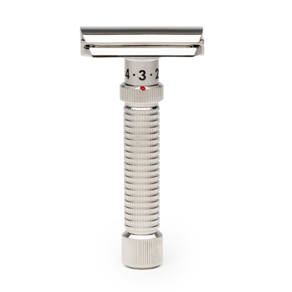 Rex Supply Co. Rex Supply Co. Ambassador Adjustable Stainless Steel DE Razor RSC-101 Razor White Smoke