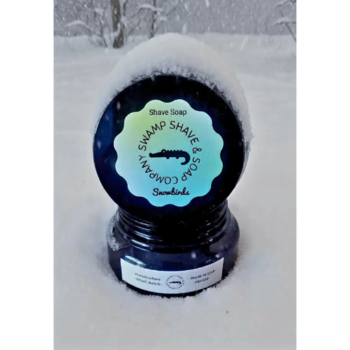 Swamp Shave & Soap Company Swamp Shave & Soap Company Snowbirds Shave Soap 4.2 Oz Shave Soap
