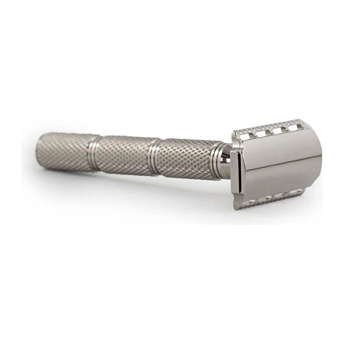 RazoRock Lupo 58 - SS DE Razor - Super Knurl Handle