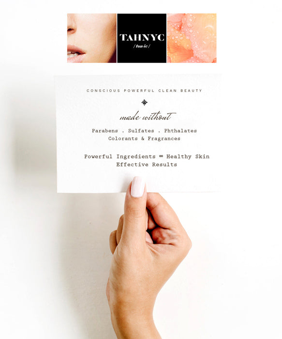 Niacinamide 3% + Peptides for Sensitive Skin by TAHNYC