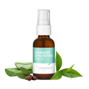 Cosmedica Skincare Cosmedica Skincare Retinol Serum 2.5% | Hydrating Vitamin A Serum with Green Tea Hyaluronic Acid Vitamin E | Non-Irritating Serum for Sensitive Skin Oily Skin | 1oz Health & Beauty