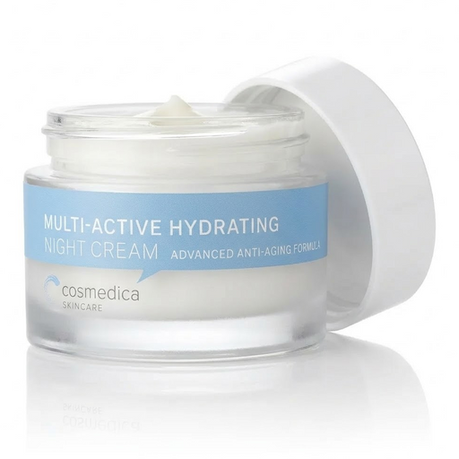 Cosmedica Skincare Cosmedica Skincare Multi-Active Hydrating Night Cream – Anti Aging Face & Neck Moisturizer with Hyaluronic Acid, Shea Butter, Glycolic Acid & Vitamin E – Overnight Wrinkle Repair Cream for Dry & Sensitive Skin, 2 oz Moisturizers