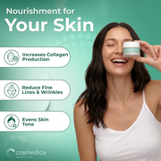 Cosmedica Skincare Cosmedica Skincare Retinol Night Cream – Anti Aging Face Moisturizer with Retinol (Vitamin A) & Hyaluronic Acid – Wrinkle Repair Cream for Acne, Fine Lines & Dark Spots – Night Cream for Face, 1.7 oz Moisturizers