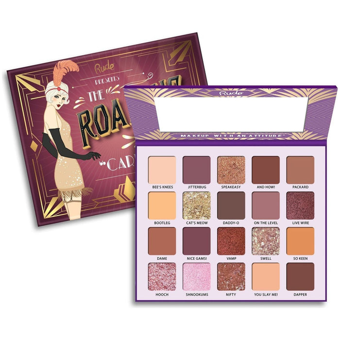 Rude Cosmetics - Rude Cosmetics - The Roaring 20's Eyeshadow Palette - Carefree