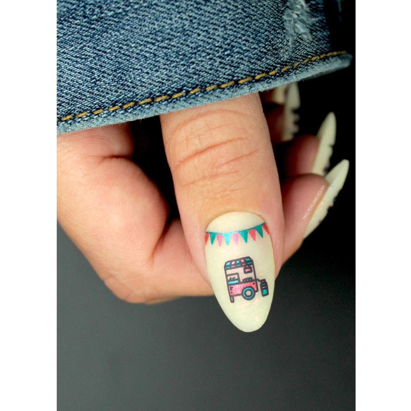 UberChic Beauty Carnival & Fair Time Stamping Plate