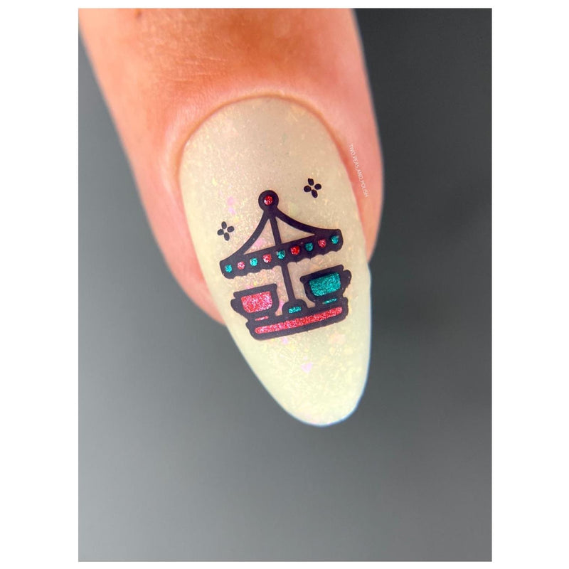 UberChic Beauty Carnival & Fair Time Stamping Plate