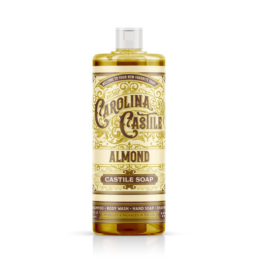 Carolina Castile Soap Almond Castile Soap White Smoke 32 oz