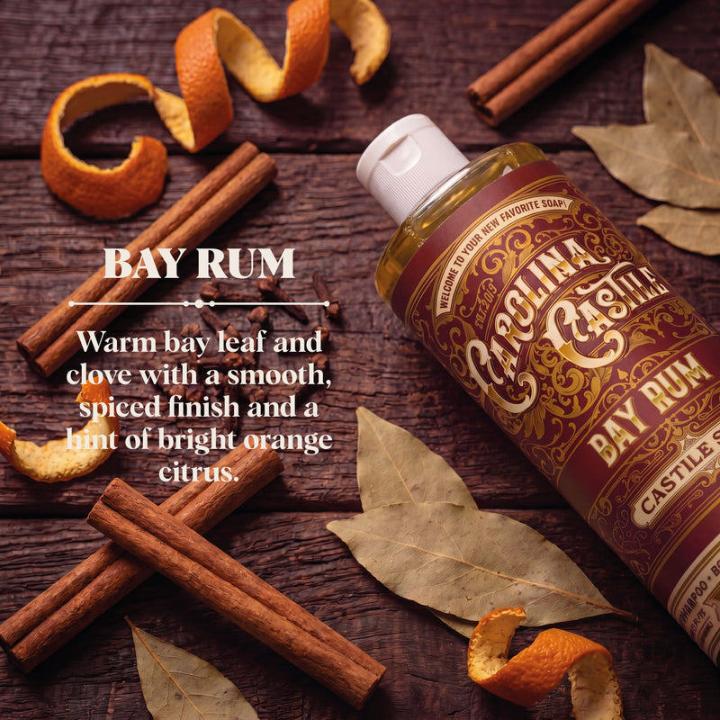 Carolina Castile Soap Bay Rum Castile Soap
