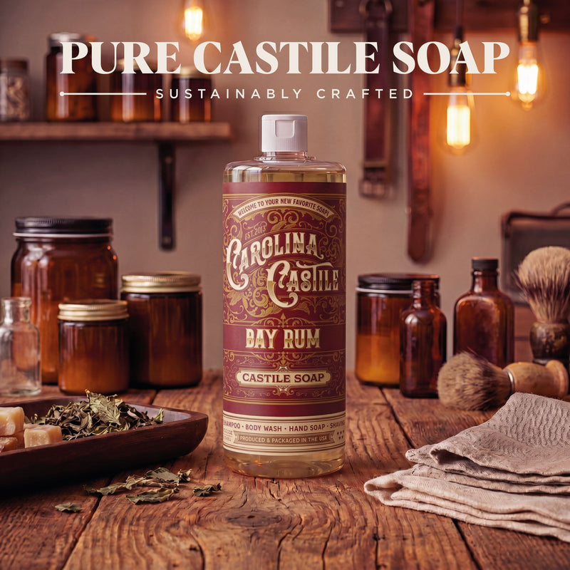 Carolina Castile Soap Bay Rum Castile Soap