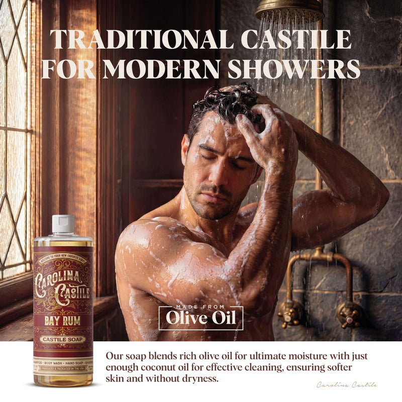 Carolina Castile Soap Bay Rum Castile Soap