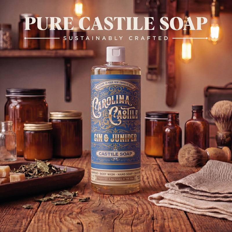 Carolina Castile Soap Gin & Juniper Castile Soap