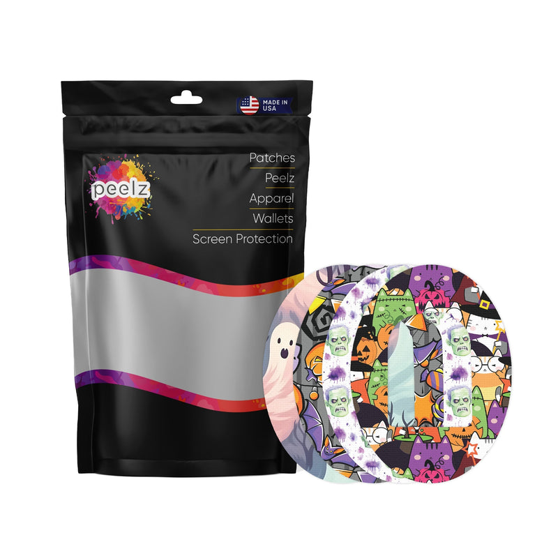 Peelz Cartoon Halloween Variety Pod Patch Tape - Pump Peelz Patch Medical Tape