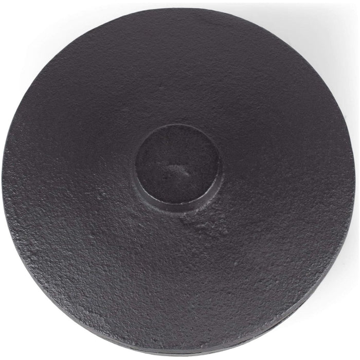 The Bullish Store - Cast Iron Pot With Lid In Black | Rustic Round Bowl | 4.5" X 3"