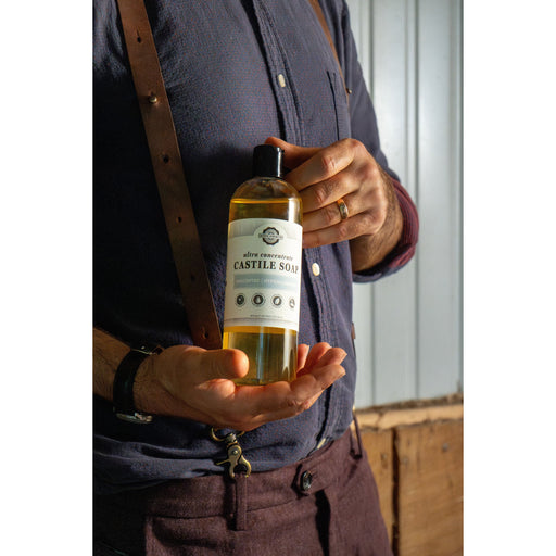 Rustic Strength Castile Soap - Ultra Concentrate | Unscented Multi-Purpose Cleaner