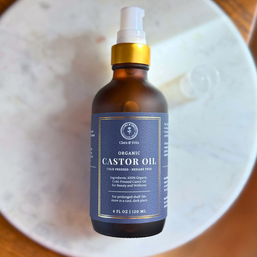 Clara & Fritz Tallow Shop Organic Castor Oil Facial Cleansers
