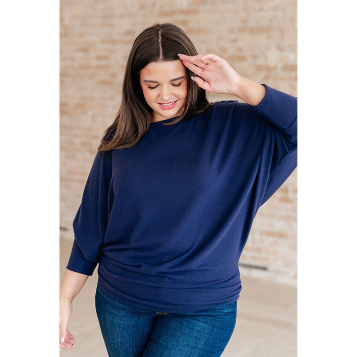 Casually Comfy Batwing Top