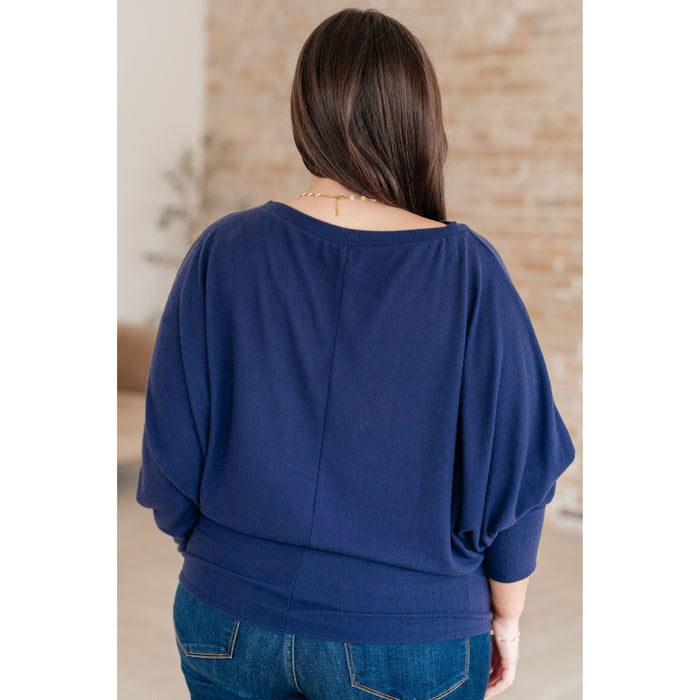 Casually Comfy Batwing Top