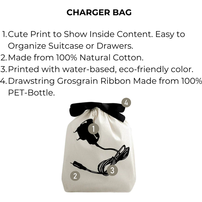 Bag-All - Charger Bag, Cream