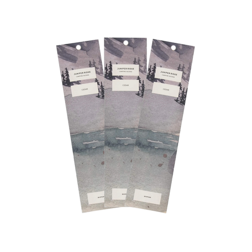 Juniper Ridge Cedar Campfire Incense (20 Sticks) 3-Pack Incense