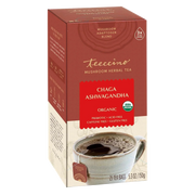 Teeccino Chaga Ashwagandha Butterscotch Cream Mushroom Herbal Tea Herbal Tea