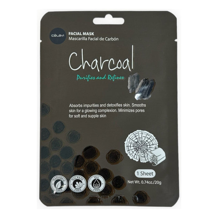 PURIFYING CHARCOAL SHEET MASK 0.74oz/20g