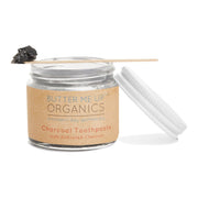 Butter Me Up Organics Organic Activated Charcoal Toothpaste / Whitening Toothpaste / Organic Toothpaste / Black Toothpaste / Charcoal Toothpaste / Tooth Paste Teeth