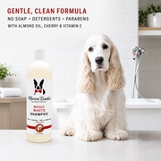 Warren London Magic White Brightening Dog Shampoo - Cherry Scented - 17oz Dog Shampoo White Smoke