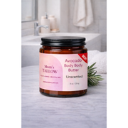 Mom’s Tallow Avocado Tallow Body Butter (8 oz)