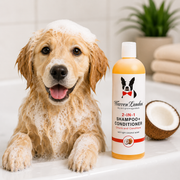 Warren London 2-in-1 Dog Shampoo & Conditioner – Coconut, 17 oz Dog Shampoo Light Gray