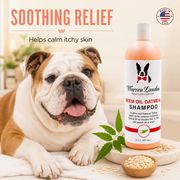 Warren London Neem Oil Oatmeal Shampoo - Soothes & Relieves Itching - Insect Repellant Dog Shampoo