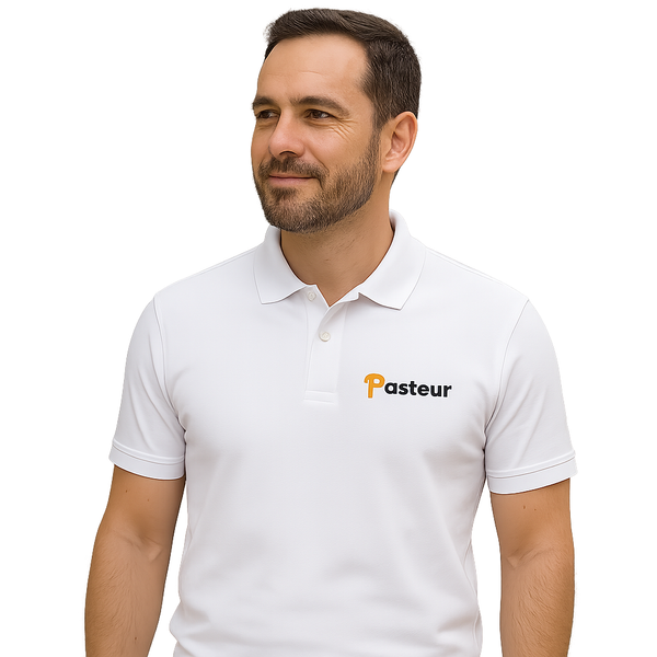 Pasteur Pharmacy Pasteur Polo Shirt – White t-shirt