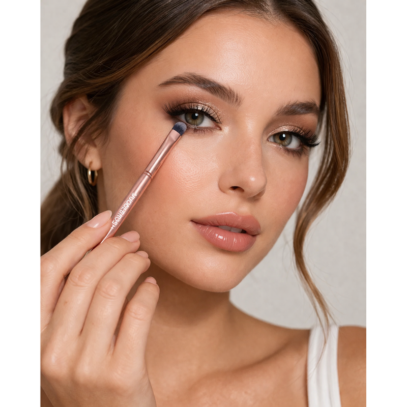 Prolux Cosmetics Rose Gold Smudge Brush Smudge Brush